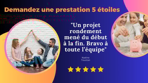 Demandez une prestation 5 étoiles
